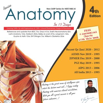 New Sarp Series For Neet/Ini-Cet Revise Anatomy In 15 Days 5Ed (Pb 2023)