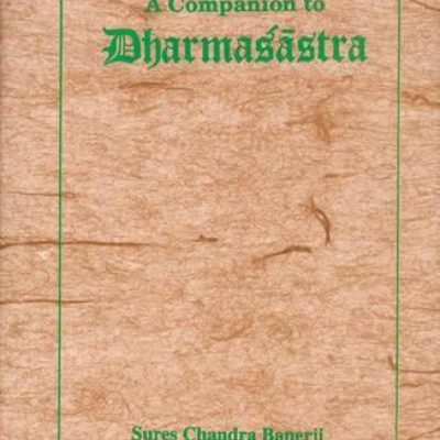 Companion To Dharmasastra