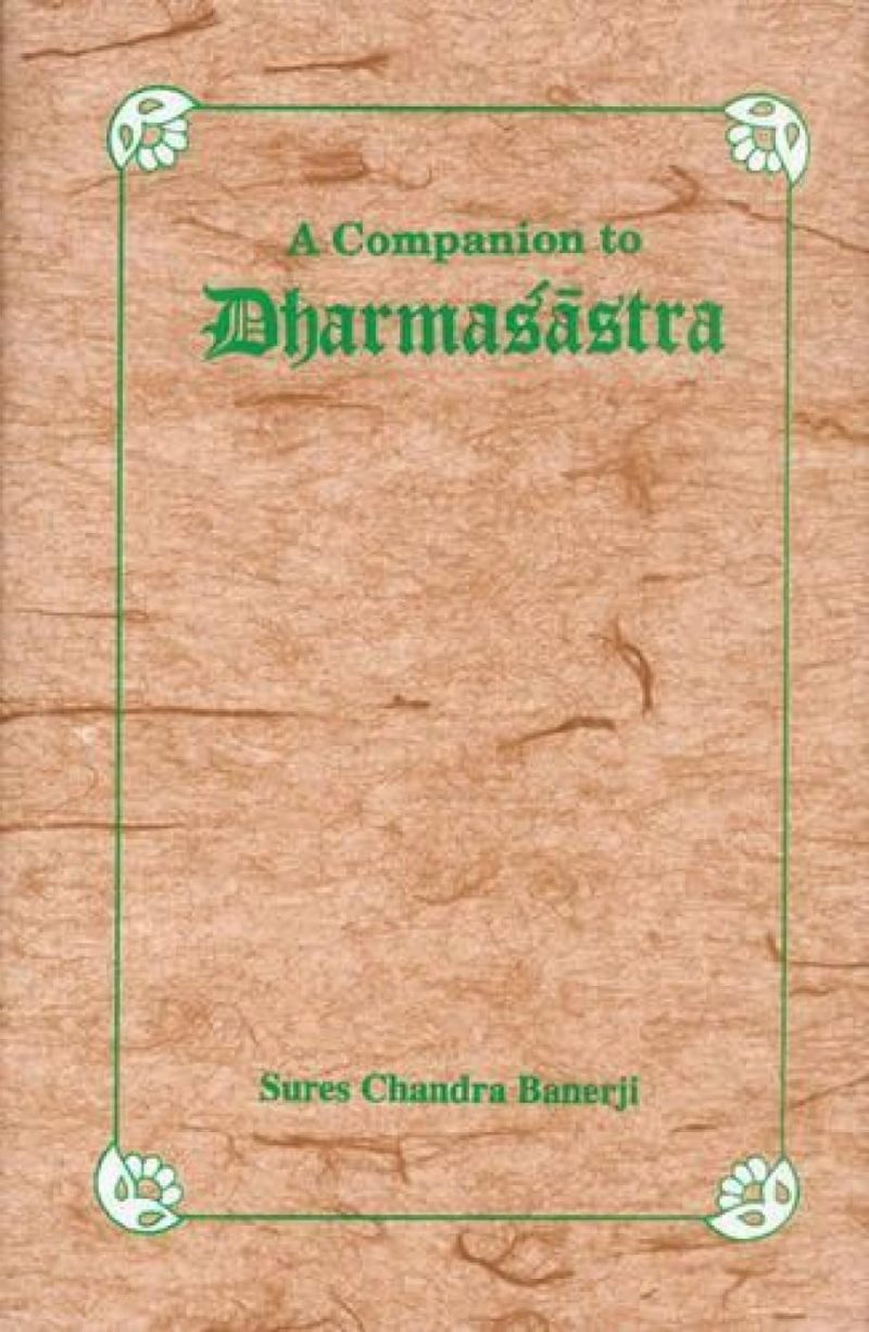 Companion To Dharmasastra