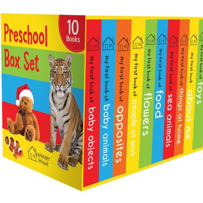 Preschool Box Set : 10 Board Books For Kids