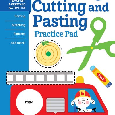 Preschool Cutting and Pasting: Scissor Skills Activity Book for Preschoolers to Practice Cutting Paper, Sort, Match, Find Patterns and More