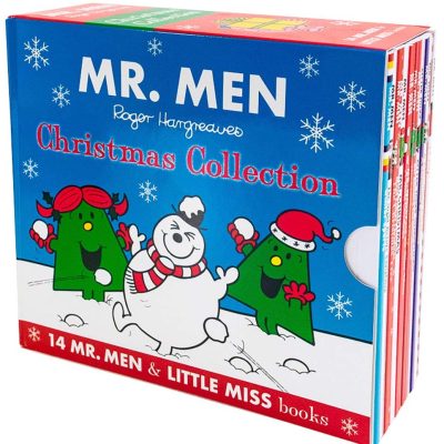 Mr Men Little Miss Christmas X14 Book Set Aslipcase Editiona