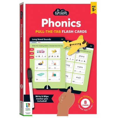 Junior Explorers Pull And Learn Flashcards: Phonics