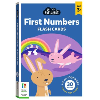 Junior Explorers Large Flashcards: First Numbers