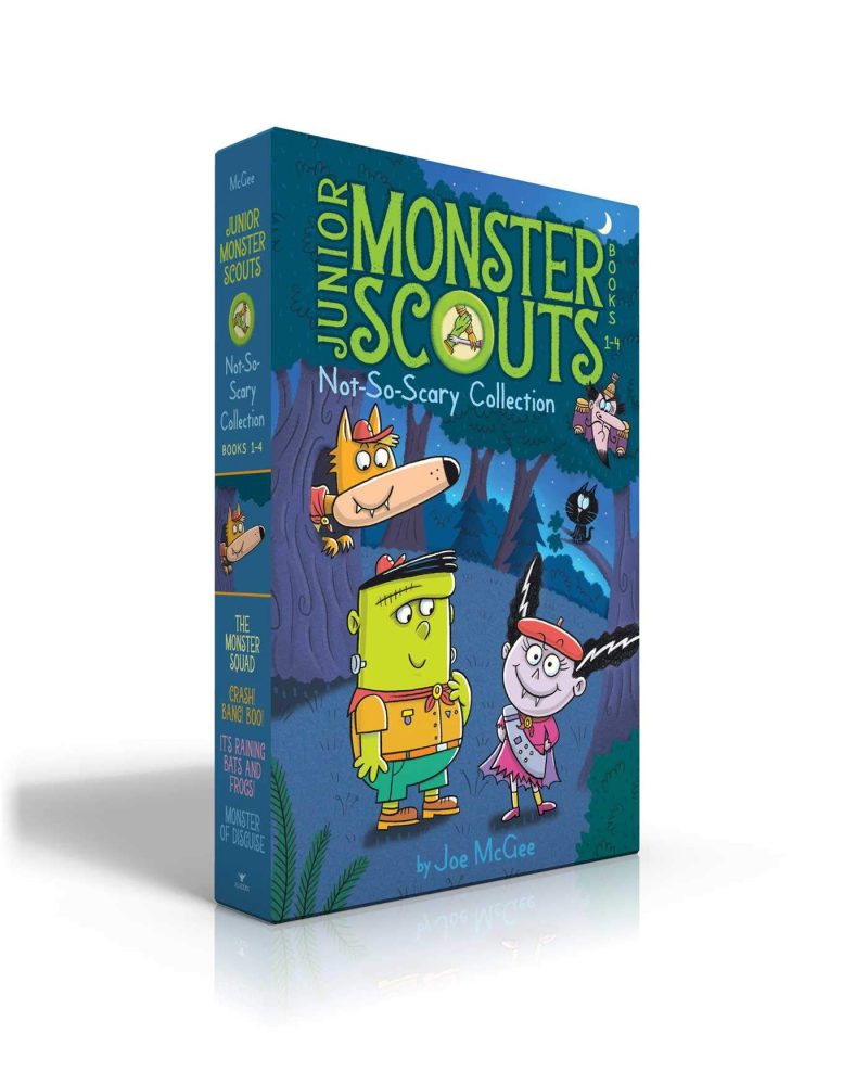 Junior Monster Scouts NotSoScary Collection Books 14 (Boxed Set): The Monster Squad Crash Bang Boo It's Raining Bats and Frogs Monster of Disguise