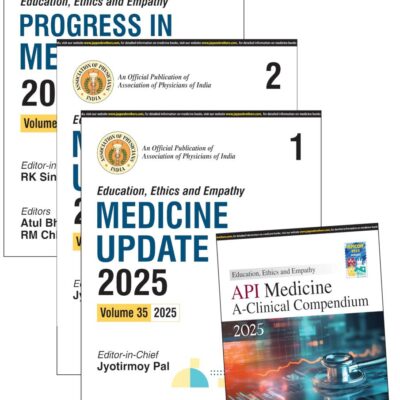 Medicine Update (2 Volumes)+ Progress 2025 + Clinical Compendium 2025