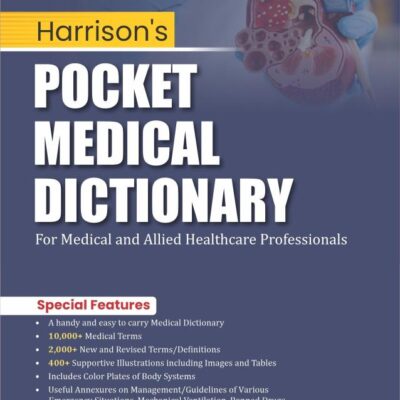 HARRISON'S POCKET MEDICAL DICTIONARY FOR MEDICAL AND ALLIED HEALTHCARE PROFESSIONALS (PB 2025)