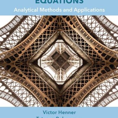Partial Differential Equations Analytical Methods And Applications (Pb 2022)