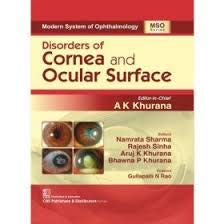 DISORDERS OF CORNEA AND OCULAR SURFACE (MSO SERIES) (HB 2020) [Hardcover] ASHOK KUMAR KHURANA